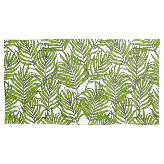 パーム葉 枕カバー (正面左)