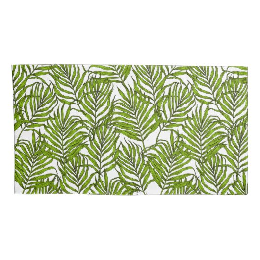 パーム葉 枕カバー (裏面-右)