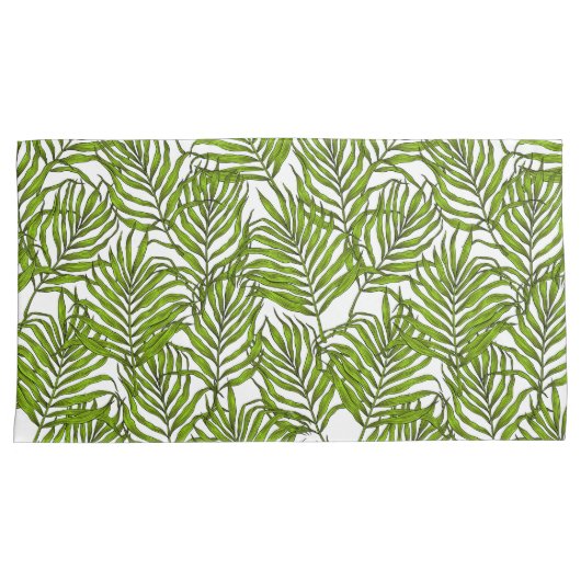 パーム葉 枕カバー (正面右)