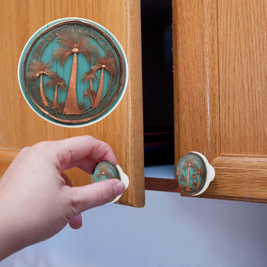 パーム銅樹 セラミックノブ