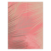 パーム離れシャドーオンコーラル テーブルクロス (正面)