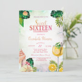 パーム離れシーヘルズカクテルサマースウィート16 招待状 (スタンド正面)