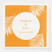 パーム離れツリーオレンジアートトロピカルクール結婚ズ (正面)