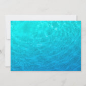 パーム離れ子供の誕生日&サマープールパーティー 招待状 (裏面)