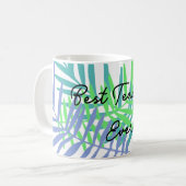 パーム離れ最高の先生エバー コーヒーマグカップ (正面左)