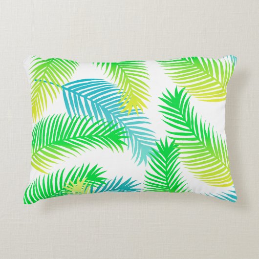 パーム離れ装飾用クッション – トロピカル アクセントクッション (正面)