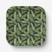 パーム離れ |モノグラム2 ペーパープレート (正面)