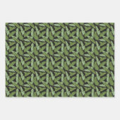 パーム離れ |モノグラム2 ラッピングペーパーシート (正面3)