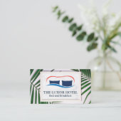 パーム離れ | 枕と毛布 名刺 (スタンド正面)