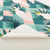 パーム1のオウム シェルパブランケット (3/4)