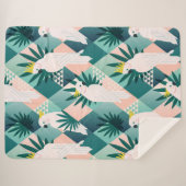 パーム1のオウム シェルパブランケット (正面(横))