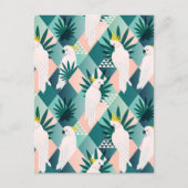 パーム1のオウム ポストカード (正面)