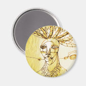 パーム・クイーン マグネット (正面/裏面)