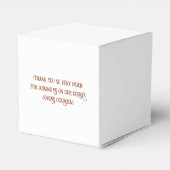 パーム・クロスパーソナライズされたがバプテスマを願う フェイバーボックス (裏面サイド)