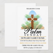 パーム・サンデー・パーティ 招待状 (正面/裏面)