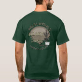パーム・スプリングスのトカゲのラウンジ Tシャツ (裏面)