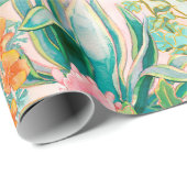 パーム・スプリングスの群葉 ラッピングペーパー (ロールコーナー)