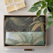 パーム・ツリーを持つ熱帯の景色 薄葉紙 (ギフト)