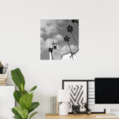 パーム・ツリーズロサンゼルス ポスター (ホームオフィス)