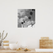 パーム・ツリーズロサンゼルス ポスター (キッチン)