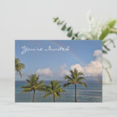 『パーム·ツリーズ』の海の虹 招待状 (スタンド正面)