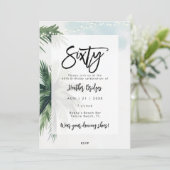 パーム・ツリーズ・ライツ60th birthday party 招待状 (スタンド正面)