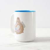 パーム・ママ ツートーンマグカップ (正面左)