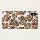 パーム・モンステラ・シームレスパターン Case-Mate iPhoneケース (裏面(横))