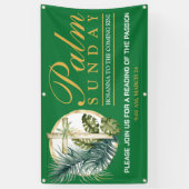 パーム（日曜日）屋外 横断幕 (縦)