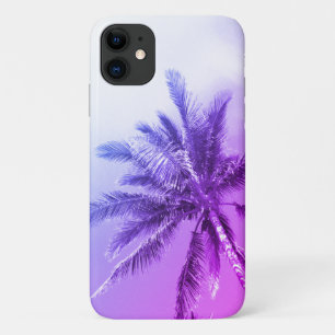 パーム(紫) iPhone 11 ケース