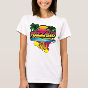 パームTシャツ付きポッツァロシチリアサンセットホテル Tシャツ