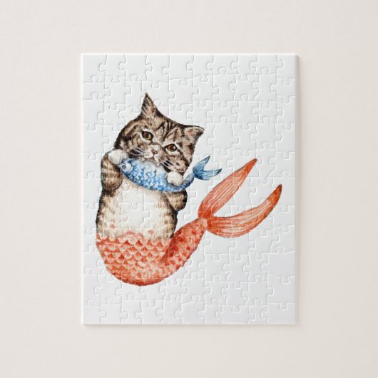 パーメイドキャットマーメイド ジグソーパズル (縦)
