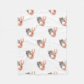 パーメイドキャットマーメイド フリースブランケット (正面)