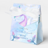 パーメイド猫マーメイド水彩少女の誕生日 フェイバーボックス (正面サイド)