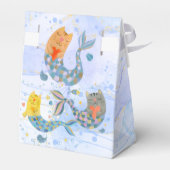 パーメイド猫マーメイド水彩少女の誕生日 フェイバーボックス (裏面サイド)