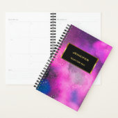 パーモダンソナル・ピンク・ウォーター・カラー・（ばちゃばちゃ）跳ねる プランナー手帳 (ディスプレー)