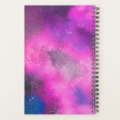 パーモダンソナル・ピンク・ウォーター・カラー・（ばちゃばちゃ）跳ねる プランナー手帳 (裏面)