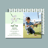 パーモダンティー・ゴルフの誕生日の写真 招待状