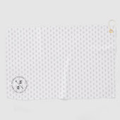 パーモダン最高のゴルフ父親のデイゴルフボールによるパパ ゴルフタオル (横)