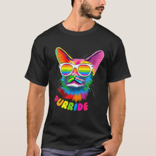 パーライドキャットプライドアリーキャット子猫ママゲイダディレ Tシャツ