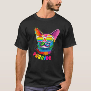 パーライドキャットプライドアリーキャット子猫ママゲイダディレ Tシャツ