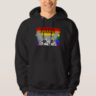 パーライド猫サングラス国旗ゲイプライド月Lgbt パーカ