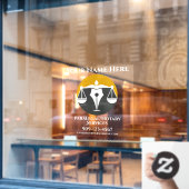 パーラリーガル 司法書士サービス 事業所フロントをカスタマイズ ウィンドウサイン (カフェ窓)