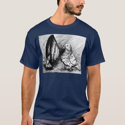 パーラーのローラーハト Tシャツ (正面)