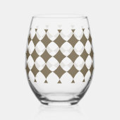 パーラーの茎のないワイングラス | m3galleryStudio ステムなしワイングラス (左)