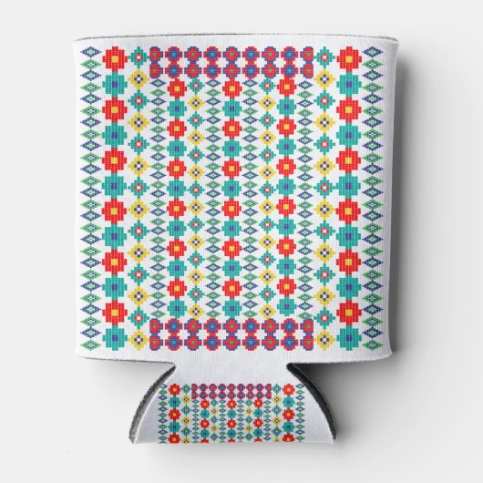 パーラービードパターン 缶クーラー (正面)