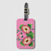 パーリーピンクフラワーズサンダー_コーブ  ラゲッジタグ (正面縦)