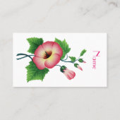 パーリーピンクフラワーズサンダー_コーブ  名刺 (裏面)