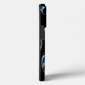 パーリーブルーフローラ Case-Mate iPhoneケース (裏面 / 右)