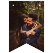 パールおよびプロセッコブライダルシャワーパーティーデコール バンティングフラッグ (第2の旗)